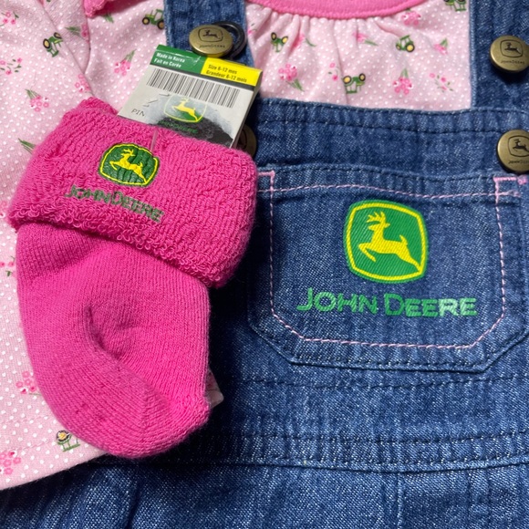 John Deere Matching Sets Nwt John Deere Baby Girl Outfit Flowers